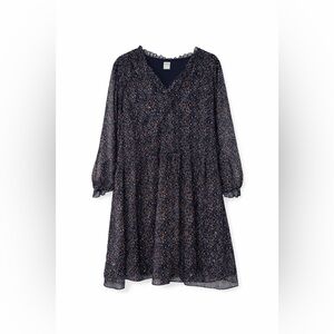 Ambria Spotted Tunic Blouse